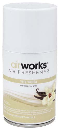 207mL Airworks® Metered Air Freshener, Very Vanilla Scent, Aerosol